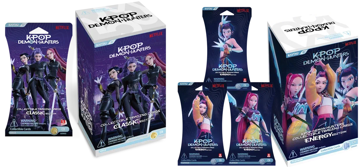 Kayou KPop Demon Hunters: The Official Netflix Trading Cards Have Arrived