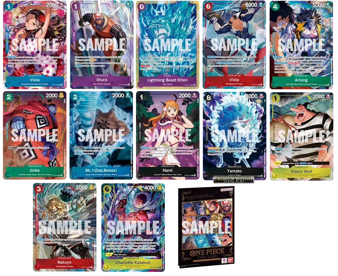 One Piece Card Game: PREMIUM CARD COLLECTION -BEST SELECTION vol.7- Revealed
