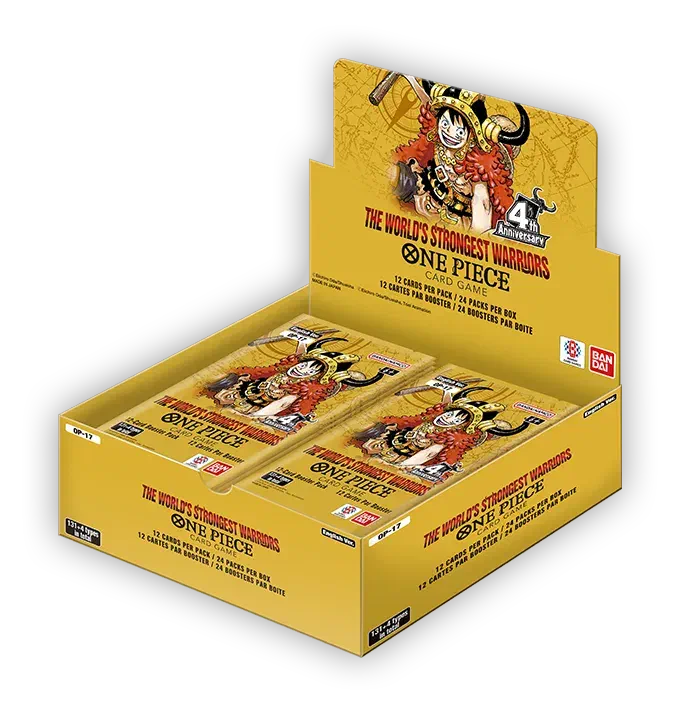 One Piece Card Game: OP-17 The World's Strongest Warriors Releases August 28, 2026