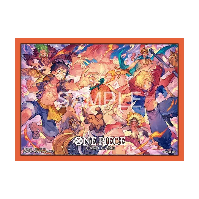 One Piece Card Game: Flame-Flame Fruit Coliseum Edition Sleeves Coming to BCG Fest