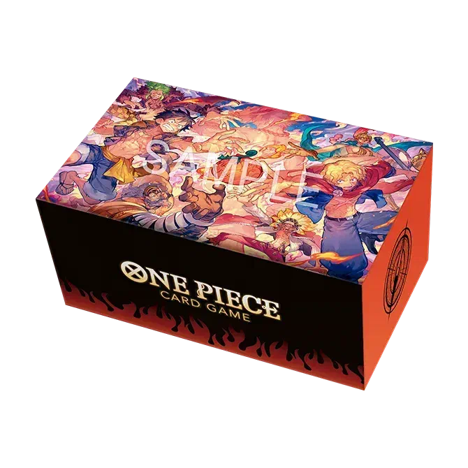 One Piece Card Game: Official Storage Box - Flame-Flame Fruit Coliseum Edition Sold at BCG Fest