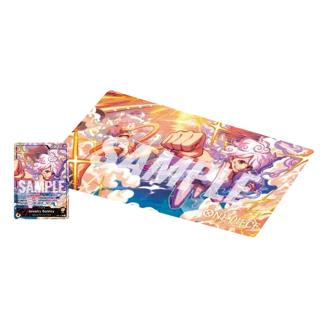 One Piece Card Game: Playmat & Card Set Luffy & Bonney for BANDAI CARD GAMES Fest 26-27