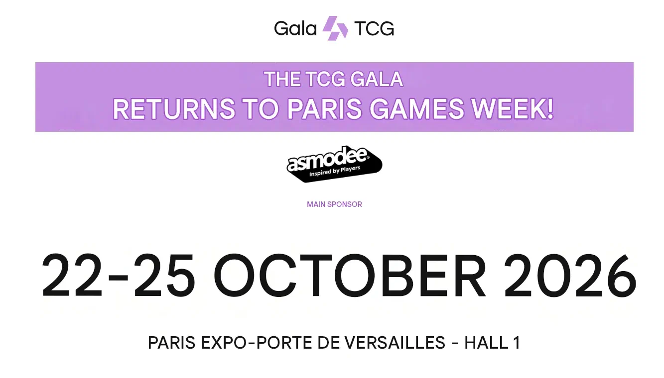Gala TCG Returns to Paris Games Week 2026