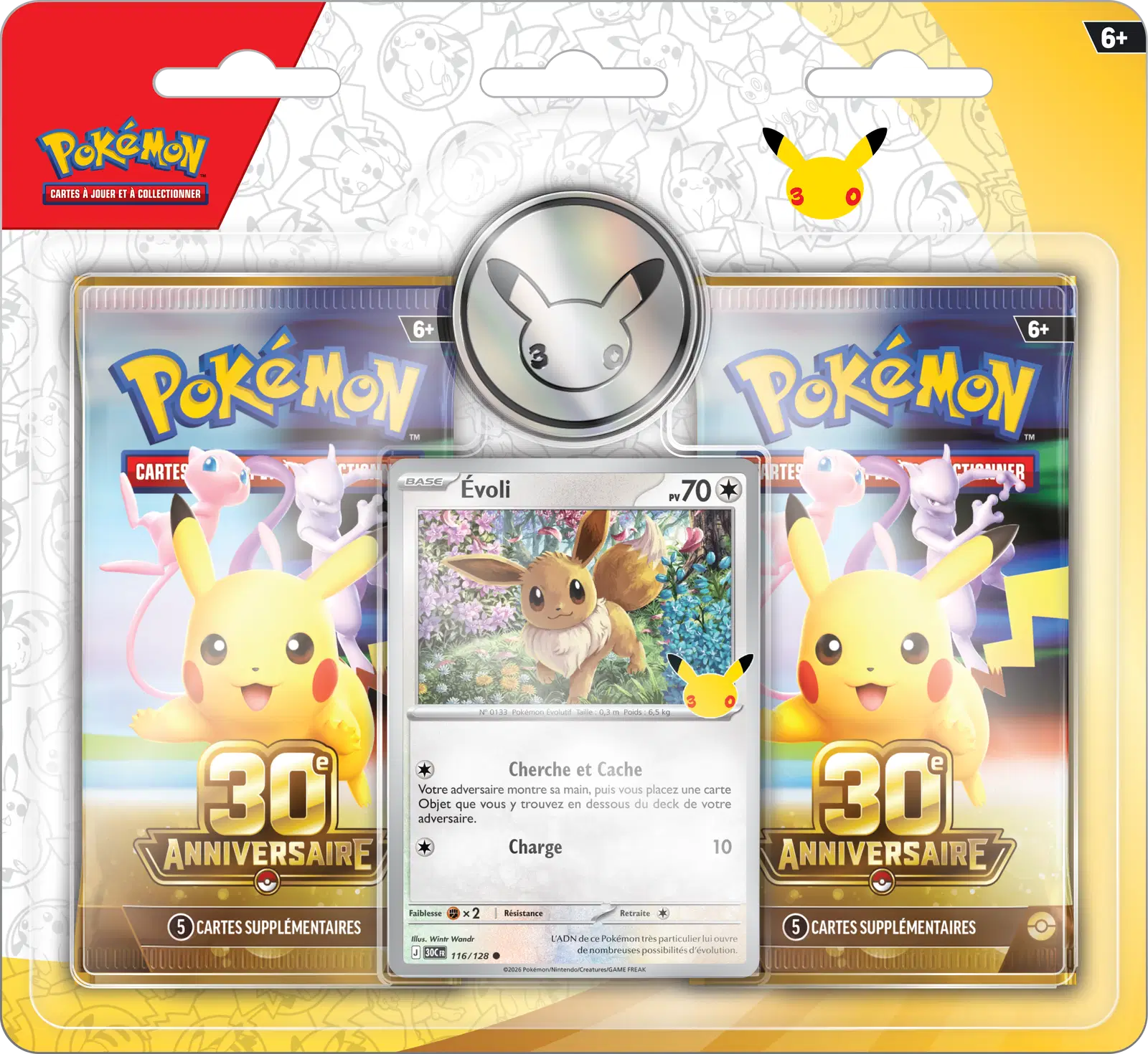 Pack 2 boosters 30ᵉ Anniversaire (Duopack 30ᵉ Anniversaire)