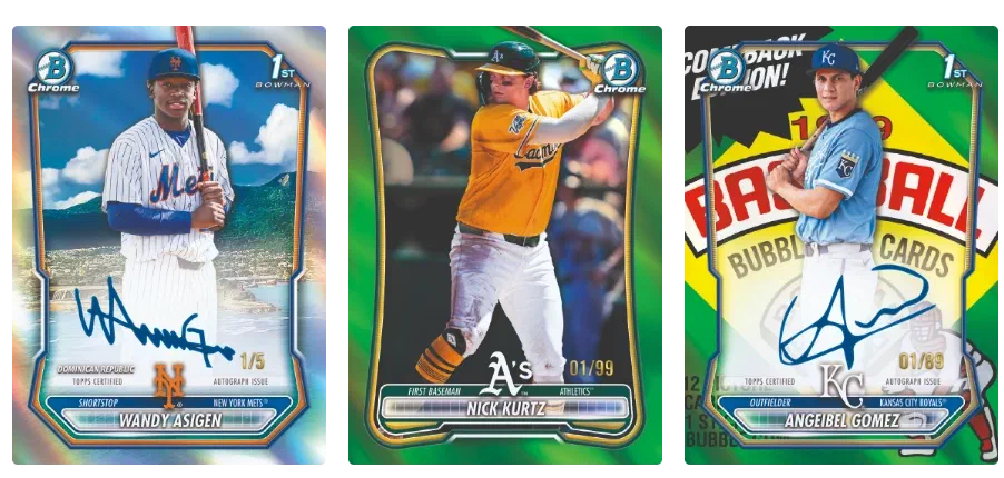 2026 Bowman Chrome Baseball: Tomorrow's Stars, Today