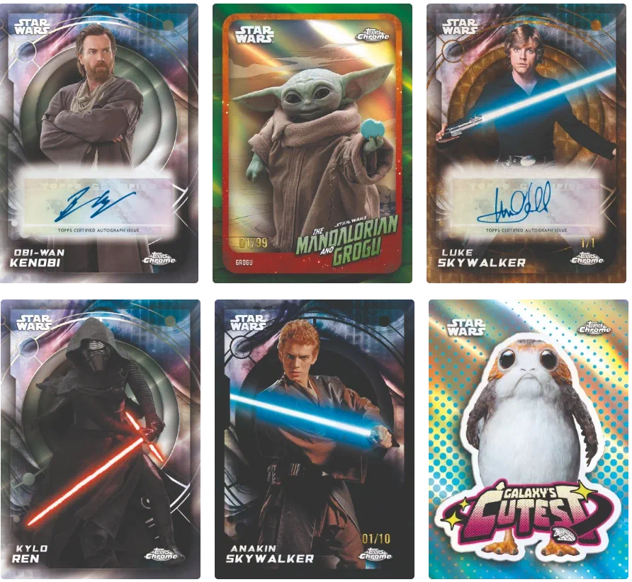 2026 Topps Chrome Star Wars: The Galaxy Expands