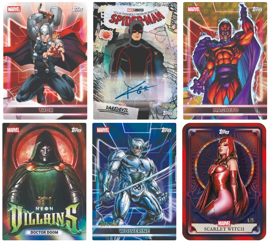 2026 Topps Neon Marvel: An Electrifying Celebration of Marvel