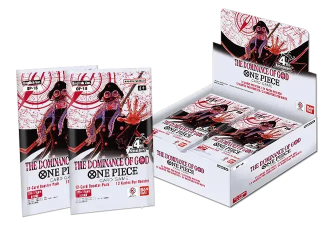 One Piece Card Game: OP-18 -THE DOMINANCE OF GOD- Booster Releases November 20, 2026