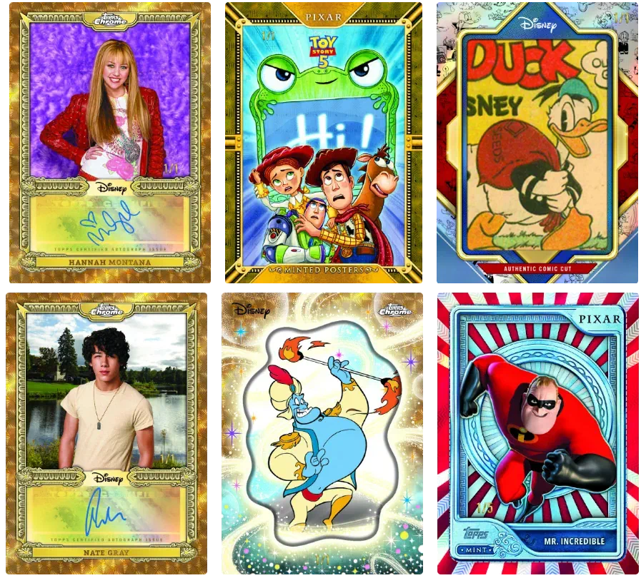 Topps Mint Disney 2026: Minted-Metal Cards Open for Pre-Order