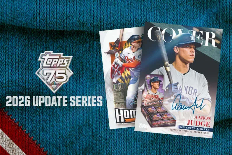 2026 Topps Update Series Baseball: 75 Years of Topps Baseball, Rookies and Traded Players