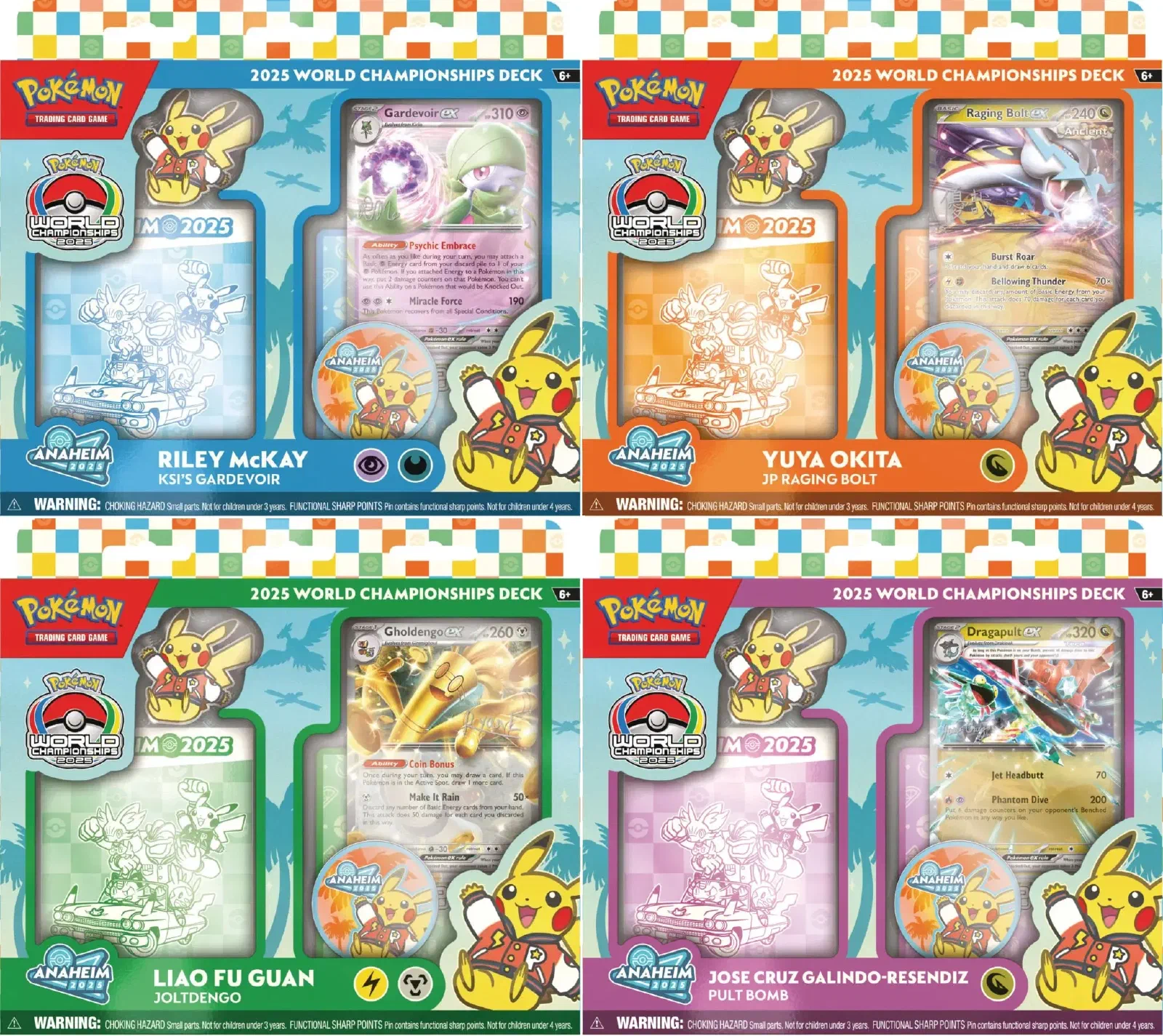 Deck des Championnats du Monde du JCC Pokémon 2025