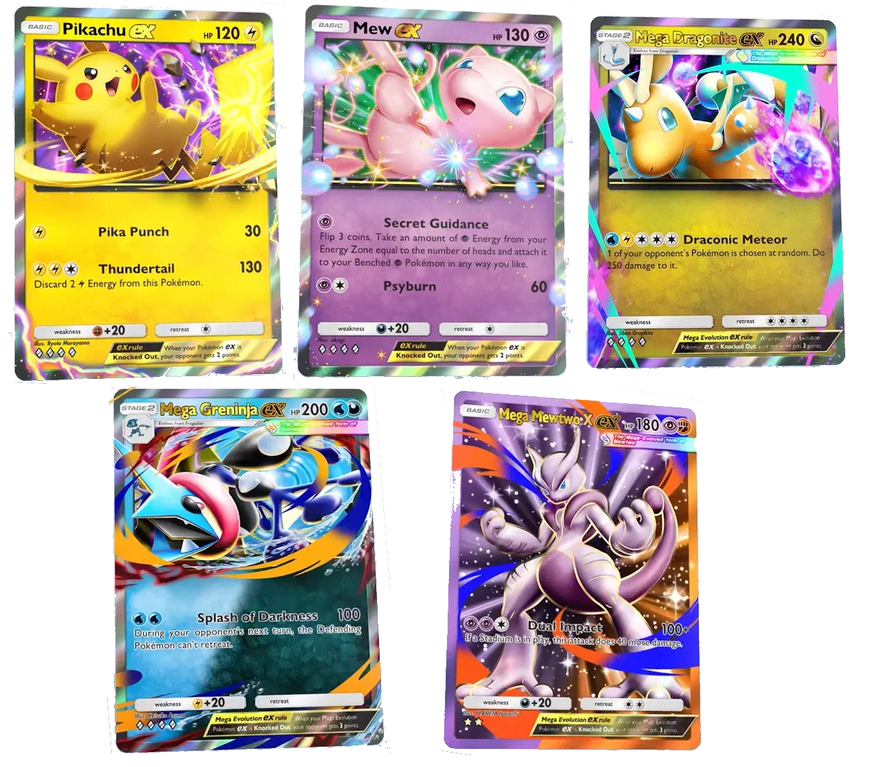 first cards revealed