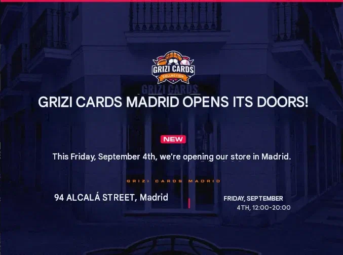 Antoine Griezmann Opens Grizi Cards Store in Madrid