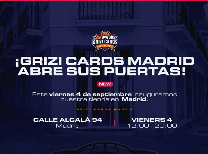 Antoine Griezmann abre las puertas de Grizi Cards en Madrid
