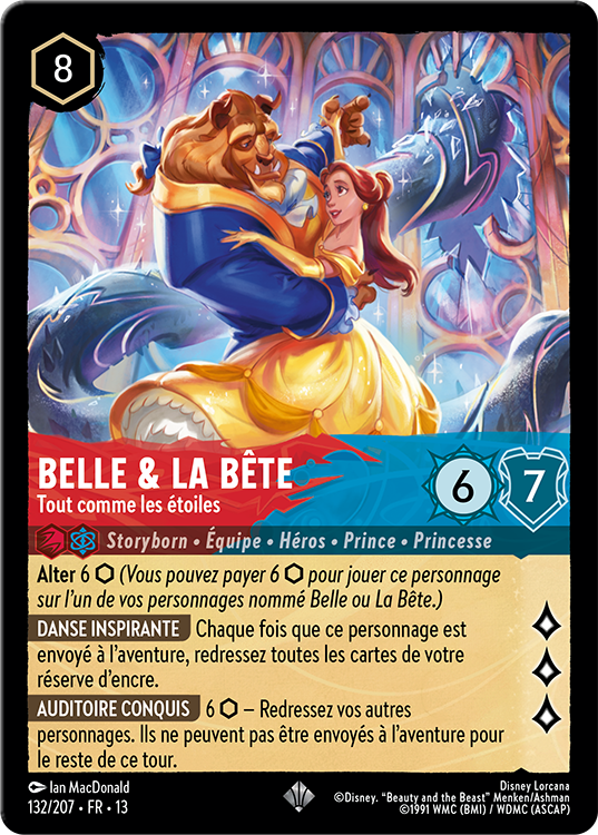 Belle and Beast card