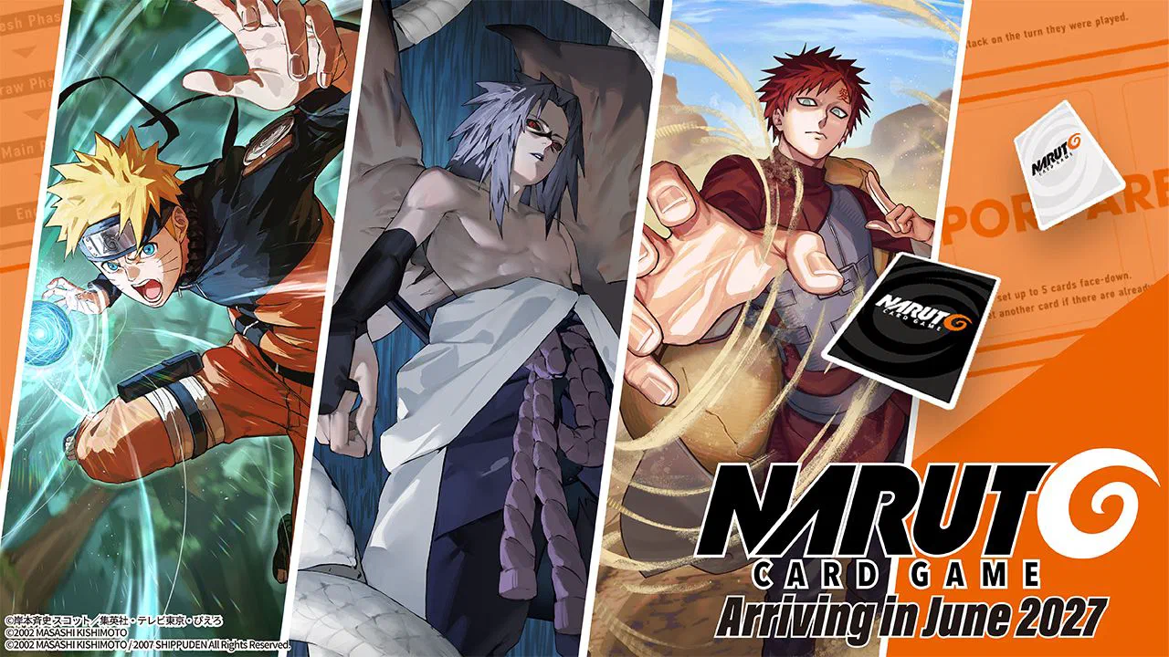 Naruto Card Game: June 2027 Worldwide Release, Starter Decks and First Booster Revealed at NYCC