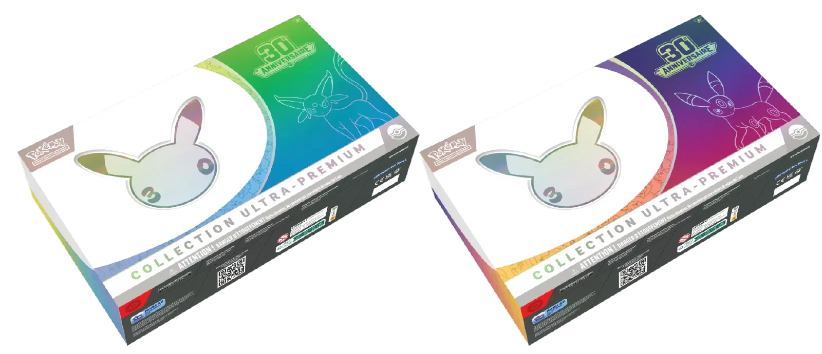 Coffret Collection Ultra Premium 30ᵉ Anniversaire — Pikachu & Mentali/Noctali ex